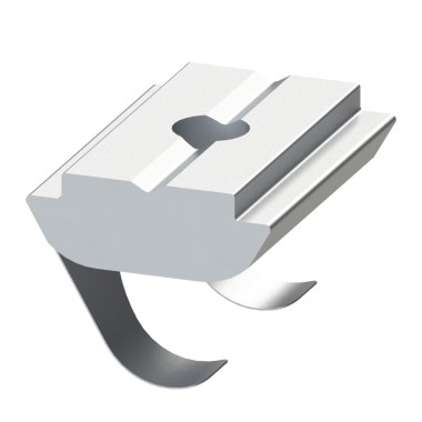 Ecrou rainuré profilé (Boîte de 100 unités) – Taraudage M5 – Rainure 10 mm - Languette