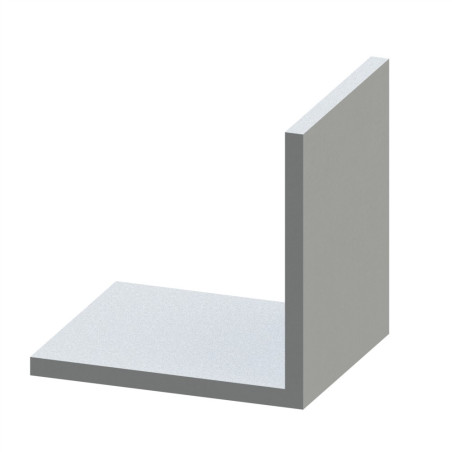 Profilé cornière aluminium – Section 60x60x6 mm - Elcom shop