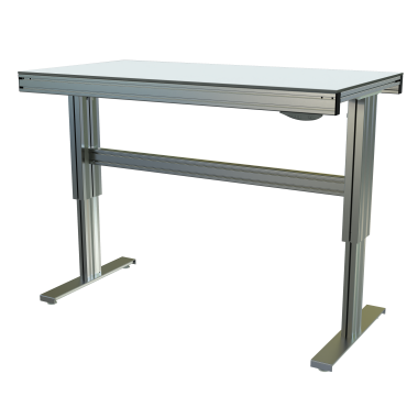 Poste de travail - 1200x700 mm - Electrique - 2 colonnes