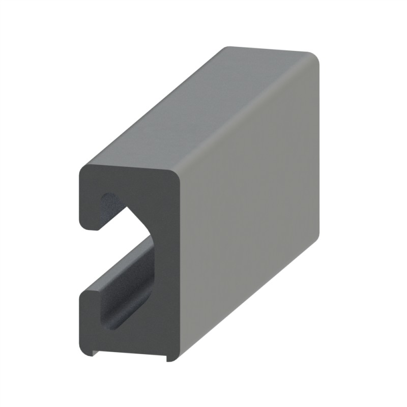 Profilé aluminium (Coupe max 3 m) – Rainure 5 mm – Section 16x8,5 mm - Elcom shop