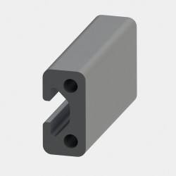Profilé aluminium (Coupe max 3 m) – Rainure 5 mm – Section 20x10 mm - Elcom shop