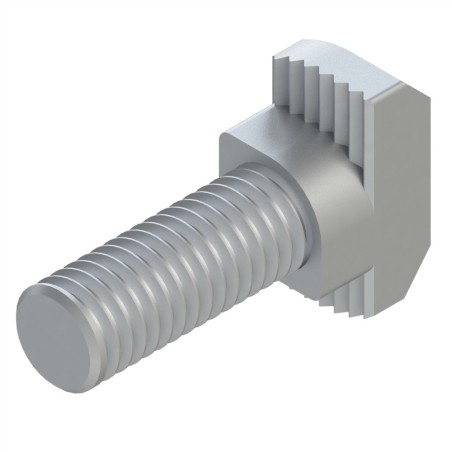 Vis tête marteau profilé aluminium – Filetage M8x25 - Ht 4.5 mm - GEOMET - 10 45