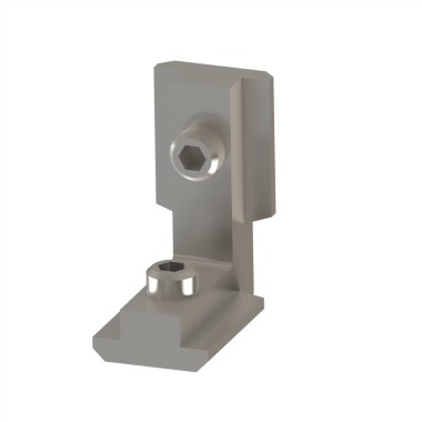 Equerre externe profilé aluminium - 10 mm - 10 45
