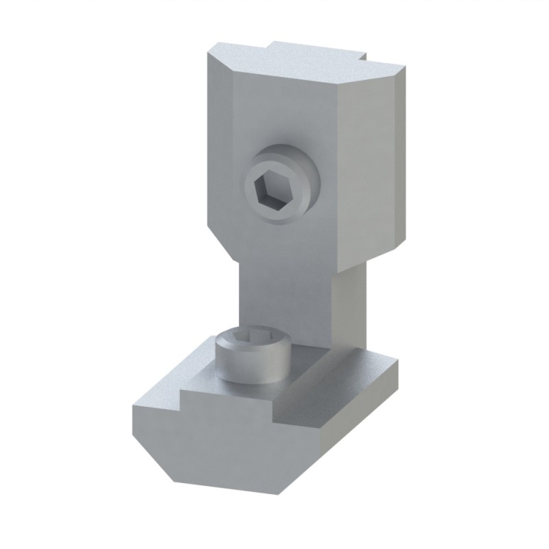 Equerre interne profilé aluminium - 8 mm - 8 30 Equerre interne profilé aluminium - 8 mm - 8 30