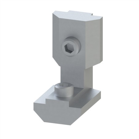 Equerre interne profilé aluminium - 8 mm - 8 30