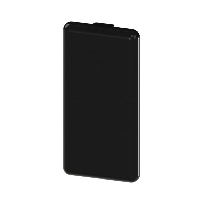Embout profilé aluminium (Boîte de 100 unités) – Rainure 8 mm – Section 60x30 mm - Noir Embout profilé aluminium (Boîte de 100 unités) – Rainure 8 mm – Section 60x30 mm - Noir