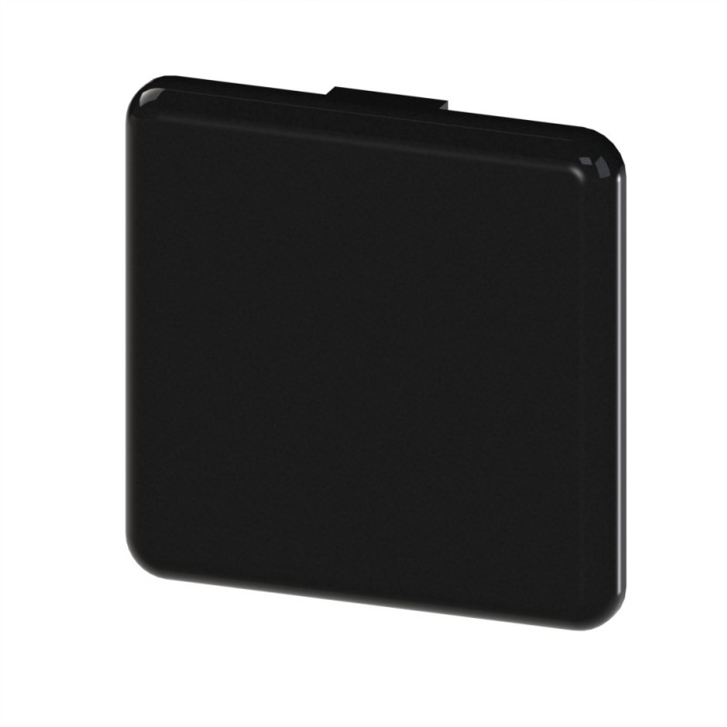 Embout profilé aluminium (Boîte de 100 unités) – Rainure 10 mm – Section 45x45 mm - Noir - ESD Embout profilé aluminium (Boîte de 100 unités) – Rainure 10 mm – Section 45x45 mm - Noir - ESD
