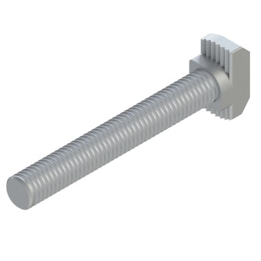 Vis tête marteau profilé aluminium (Boîte de 100 unités) – Filetage M8x60 - 10 45