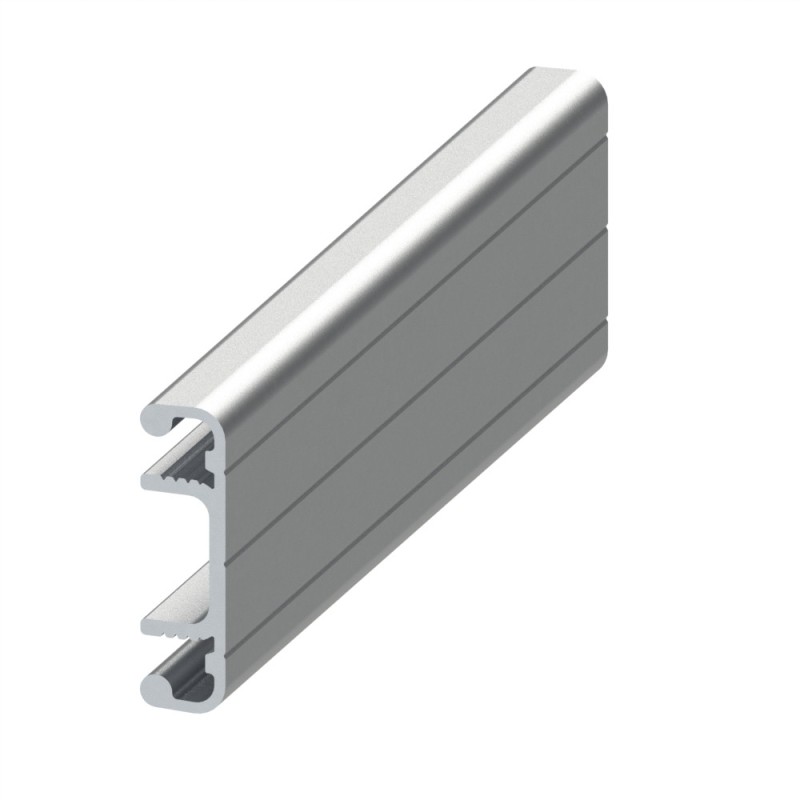 PAS ENCORE METTRE EN LIGNE Couvercle goulotte profilé aluminium (Barre de 3 m) - U - 30 mm