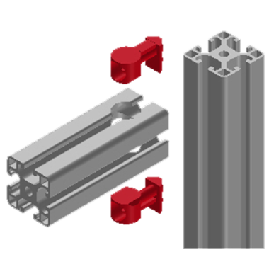 Fixation universelle sur profilés alu