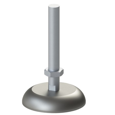 Pied profilé aluminium – D90 – M16x145