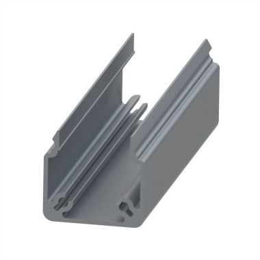 Goulotte profilé aluminium (Barre de 3 m) - U - 30x30 mm - E