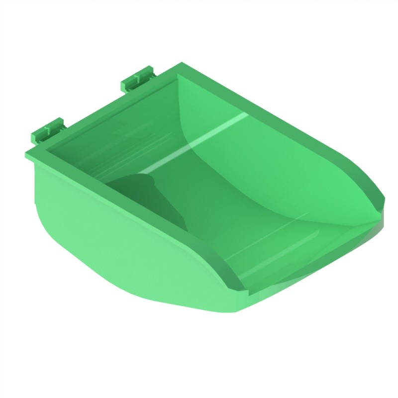 Bac - 8 mm - 105x130 mm - Vert Bac - 8 mm - 105x130 mm - Vert