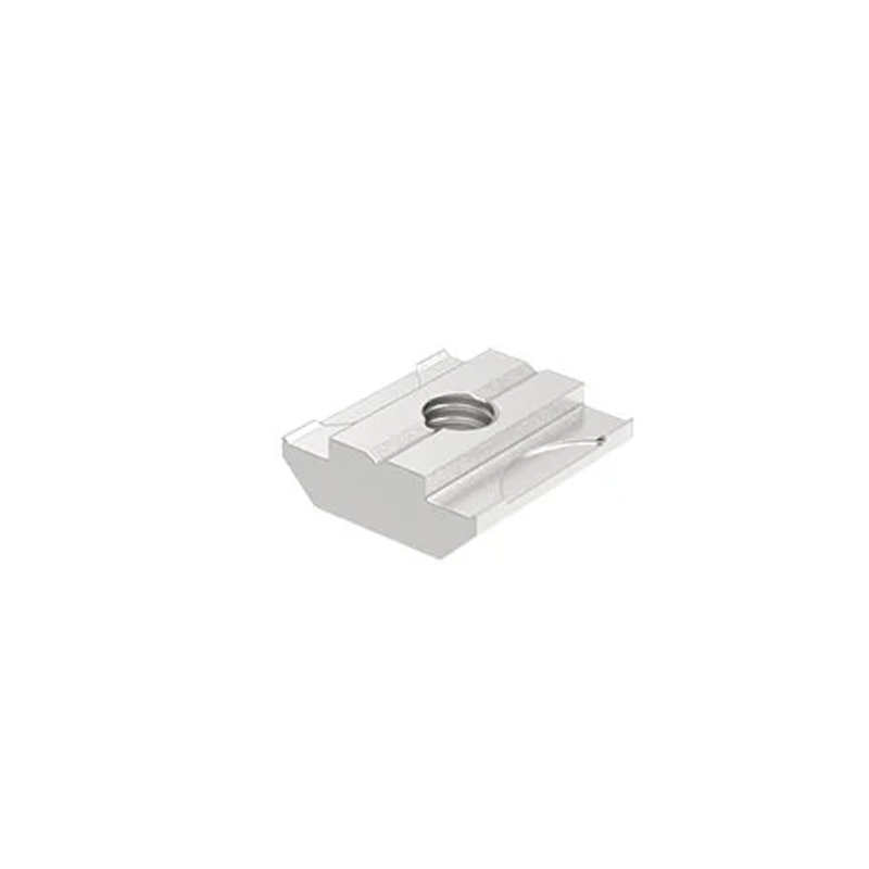 Ecrou coulisseau profilé 6 – Taraudage M4 – Inox Ecrou coulisseau profilé 6 – Taraudage M4 – Inox