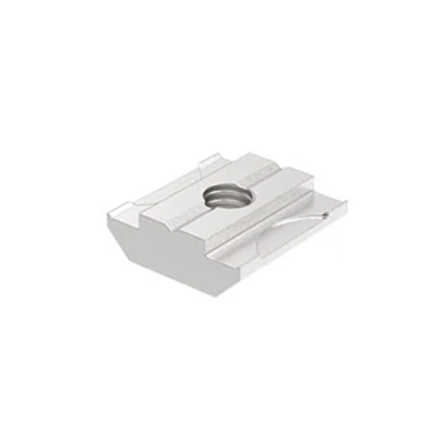 Ecrou coulisseau profilé 6 – Taraudage M4 – Inox