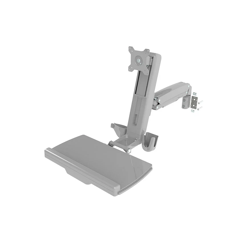 Support écran clavier – Poste de travail – 4 axes Support écran clavier – Poste de travail – 4 axes