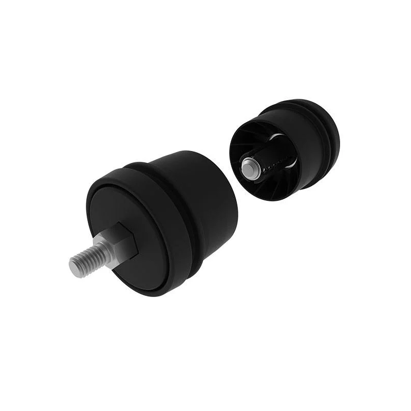 Palier rouleau - D50 - Axe D8 mm – 1 pièce