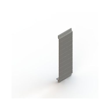 Flanc goulotte profilé - 160 mm