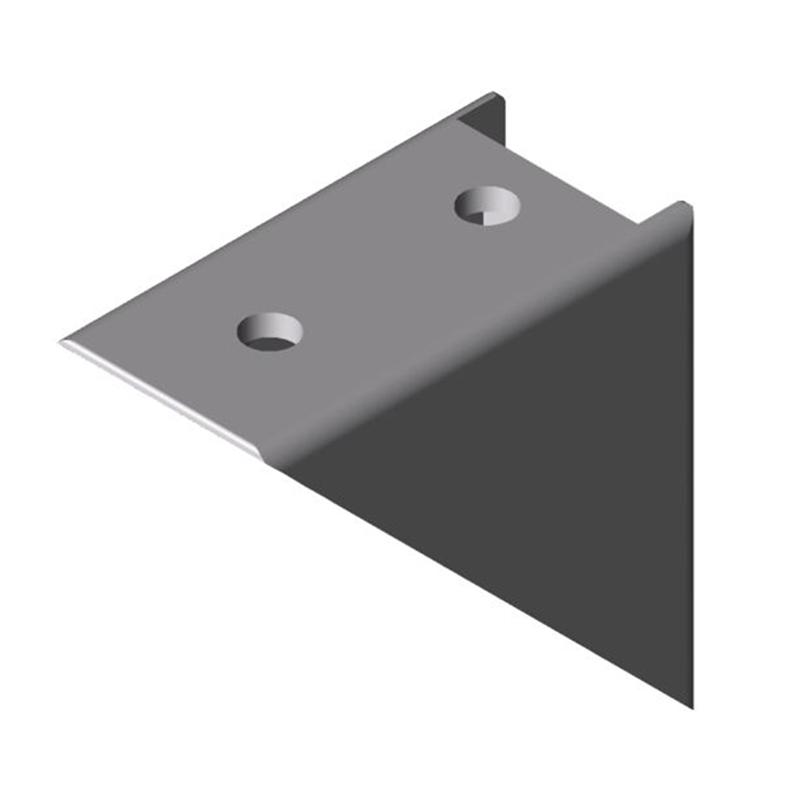 Equerre profilé - 6 mm - 60x60x30 mm - E - Al - Brut Equerre profilé - 6 mm - 60x60x30 mm - E - Al - Brut