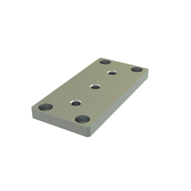 Plaque pied - Colonne - Poste de travail - M10