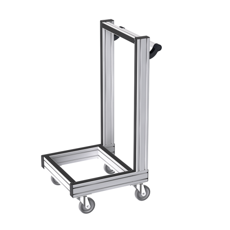 Chariot porte-caisse Atelier - 1050x500 mm- Livré Monté