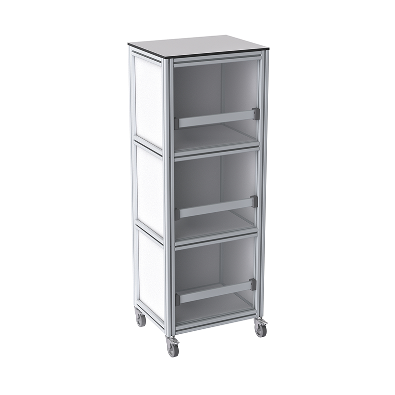 Armoire Atelier mobile - 500x1375 mm - Livré Monté - 3P
